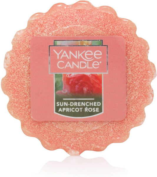 Yankee Candle Sun-Drenched Apricot Rose Tarts Wax Melt, Floral Scent