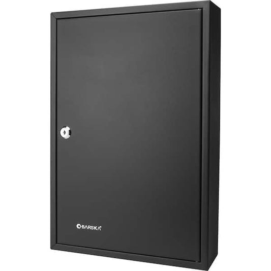 64 Key Storage Cabinet Lock Box Safe Organizer Holder Wall Mount
