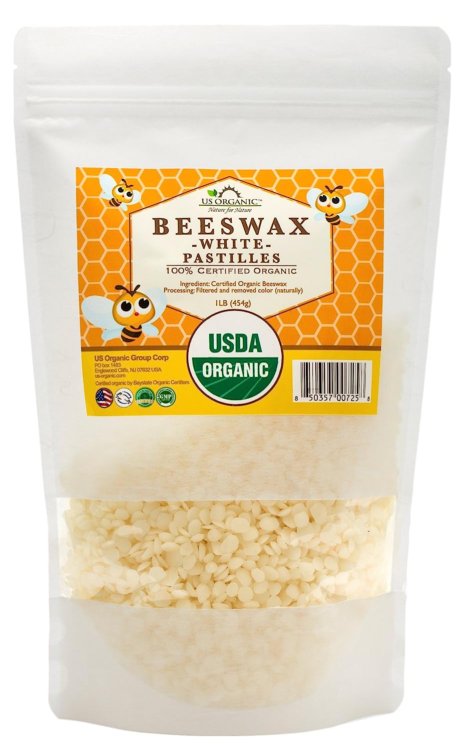 US Organic Beeswax 100% Pure White Pastilles, USDA Certified, for DIY Candle, Lip Balm, Body Cream, Lotion, Deodorant, Crayon, and Many More Uses. 8 Oz (Medium) Home & Garden > Decor > Home Fragrances > Wax Tarts US Organic Group Corp White 16 Ounce (Large)