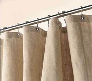 Bean Products Organic Hemp Shower Curtain
