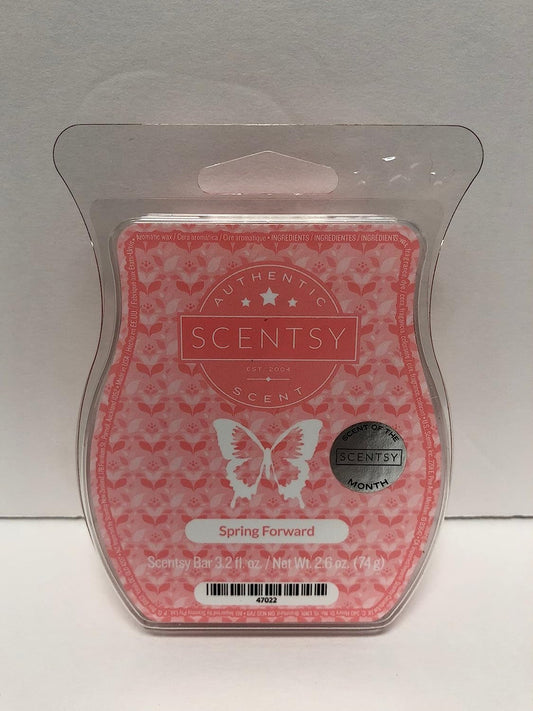 Scentsy Spring Forward Wickless Candle Tart Wax 3.2 Fl Oz, 8 Squares