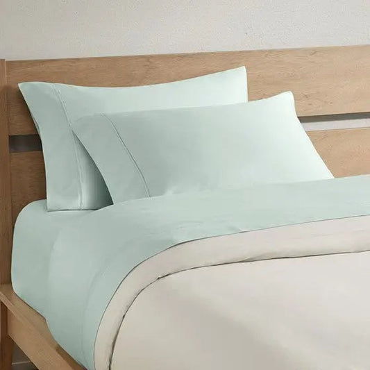 300TC 2PK BCI Cotton Pillowcase Seafoam King