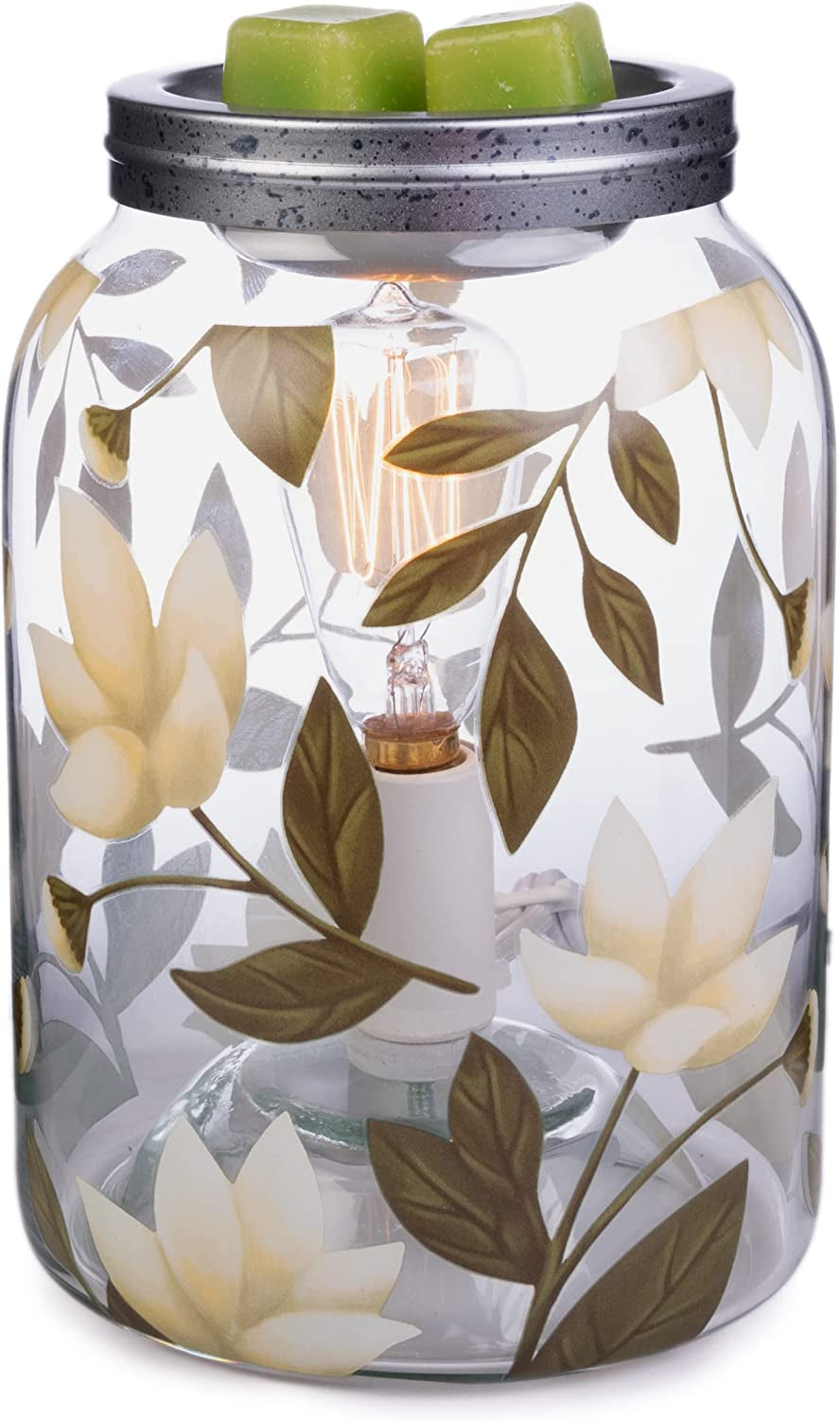 Scentsationals Edison Collection Wax Warmer - Scented Wax Cube Melter Fragrance - 40W Bulb Air Freshener - Full Size Wickless Electric Candle Warmer 120V. Home Décor Anchorage Home & Garden > Decor > Home Fragrances > Wax Tarts Rimports Makaylabe
