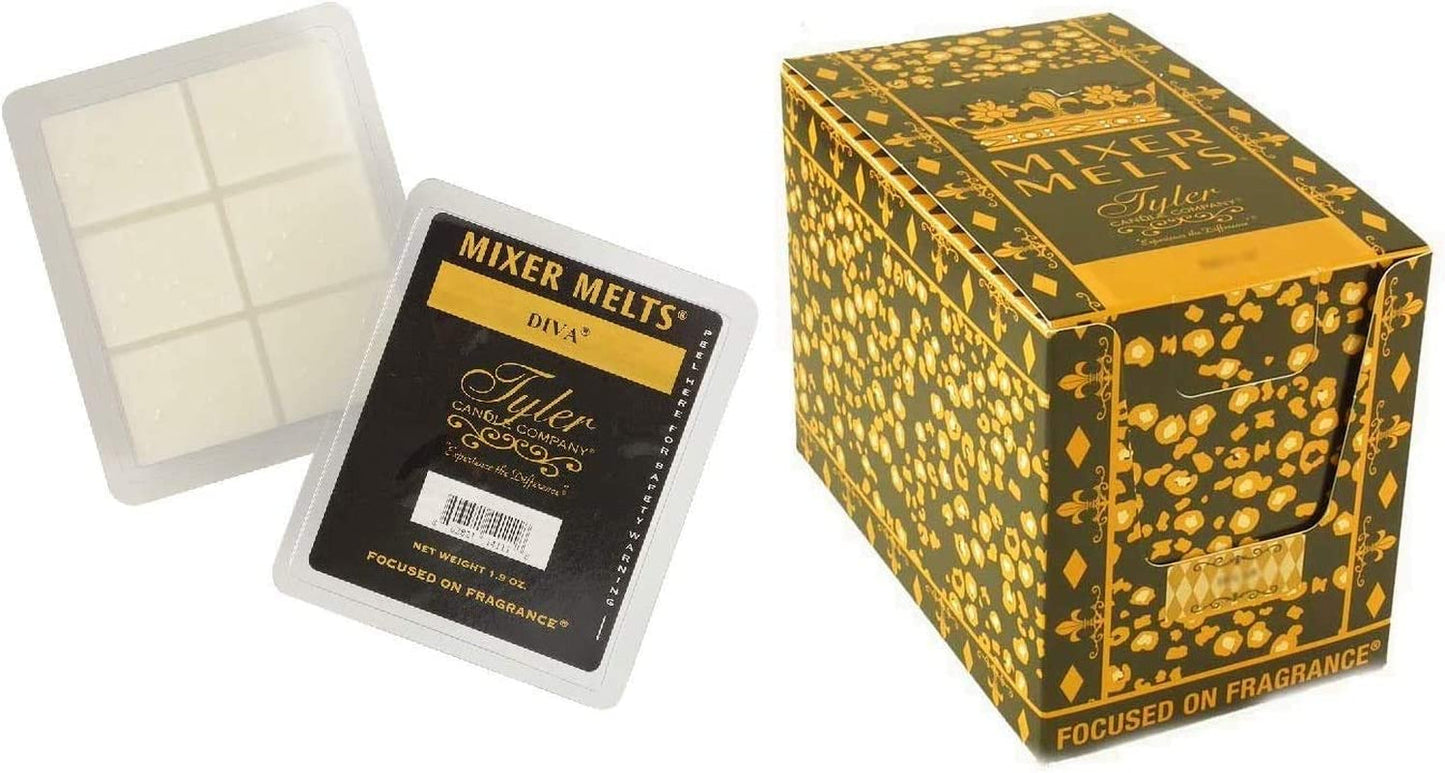 Tyler Candles Mixer Melts - Diva Home & Garden > Decor > Home Fragrances > Wax Tarts Tyler Candles Mixer Melts - Diva 14 set (a case)