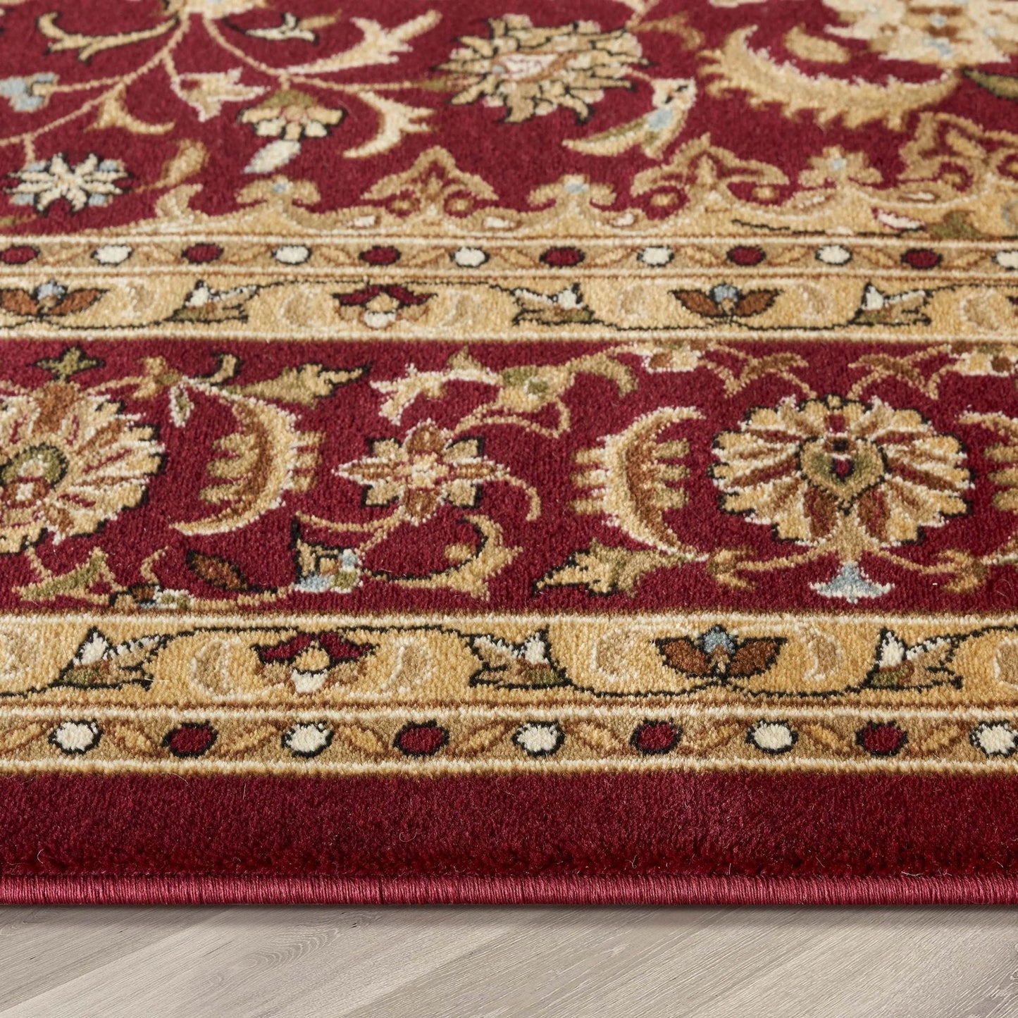 Aviva Red Traditional Rug