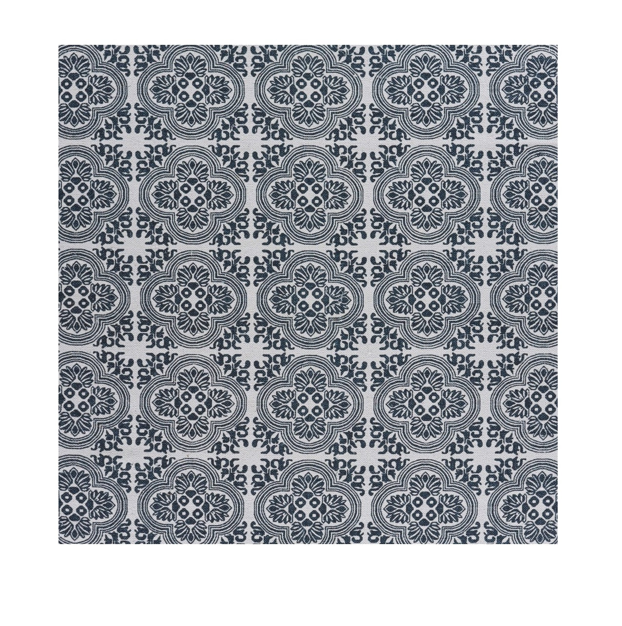 5’ x 7’ Blue and Green Chindi Area Rug