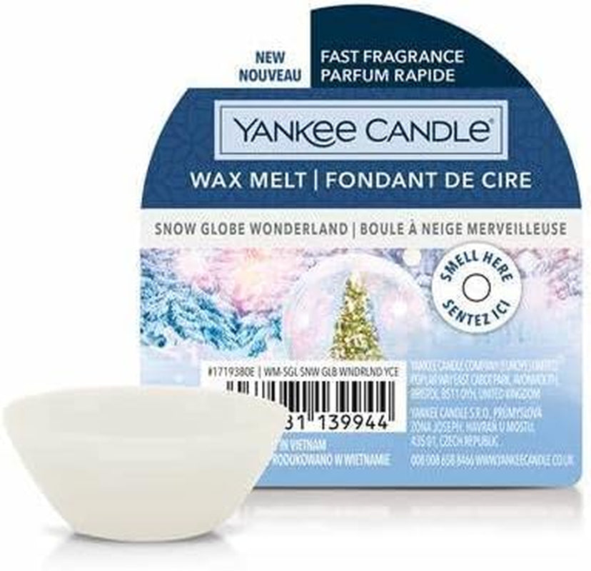 Yankee Candle Lot of 6 Winter Holiday Tarts Wax Melt Singles (Warm Luxe Cashmere) Home & Garden > Decor > Home Fragrances > Wax Tarts yankee candle Snow Globe