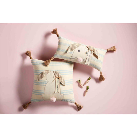 Bunny Striped Pillows