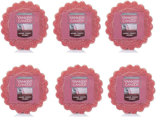 Yankee Candle Lot of 6 Home Sweet Home Tarts Wax Melts