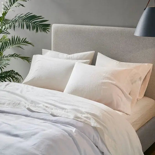 2PK Pillowcase Ivory King