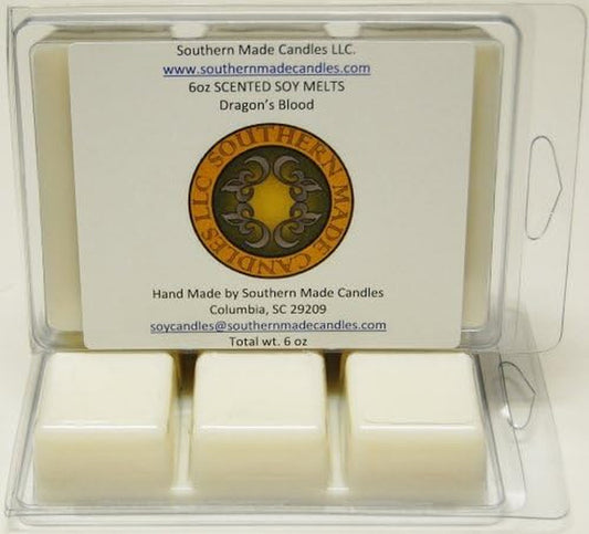 2 Pack 6 Oz Scented Soy Wax Candle Melts Tarts - Dragon'S Blood