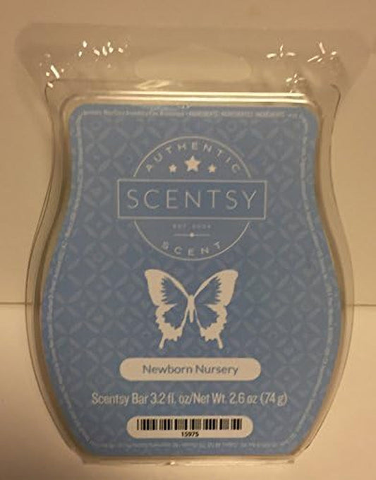 Scentsy Bar, Newborn Nursery, Wickless Candle Tart Warmer Wax 3.2 Fl. Oz. 8 Squares by Scentsy