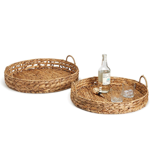 Round Open Weave Tray