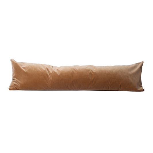 S|H Saddle Velvet Lumbar Pillow Cover