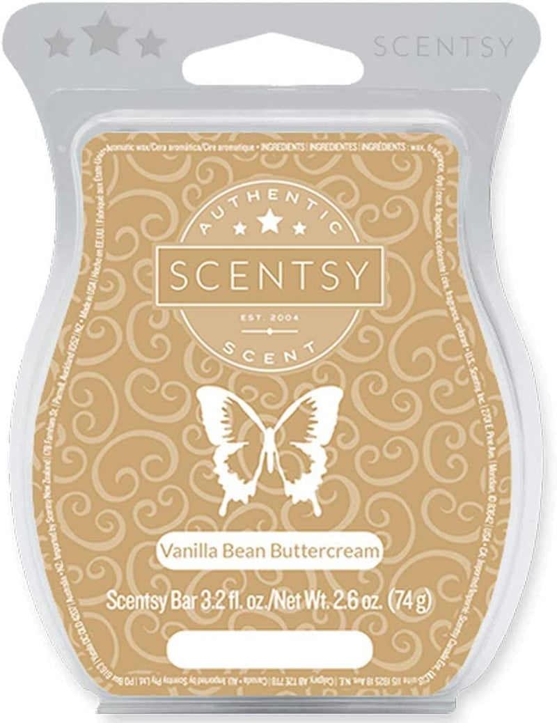 1 X Skinny Dippin' Scentsy Bar Wickless Candle Tart Warmer Wax 3.2 Fl Oz, 8 Squares Home & Garden > Decor > Home Fragrances > Wax Tarts Scentsy Vanilla Bean Buttercream