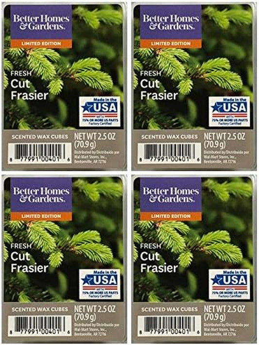 Better Homes and Gardens Fresh Cut Frasier Wax Cubes - 4-Pack