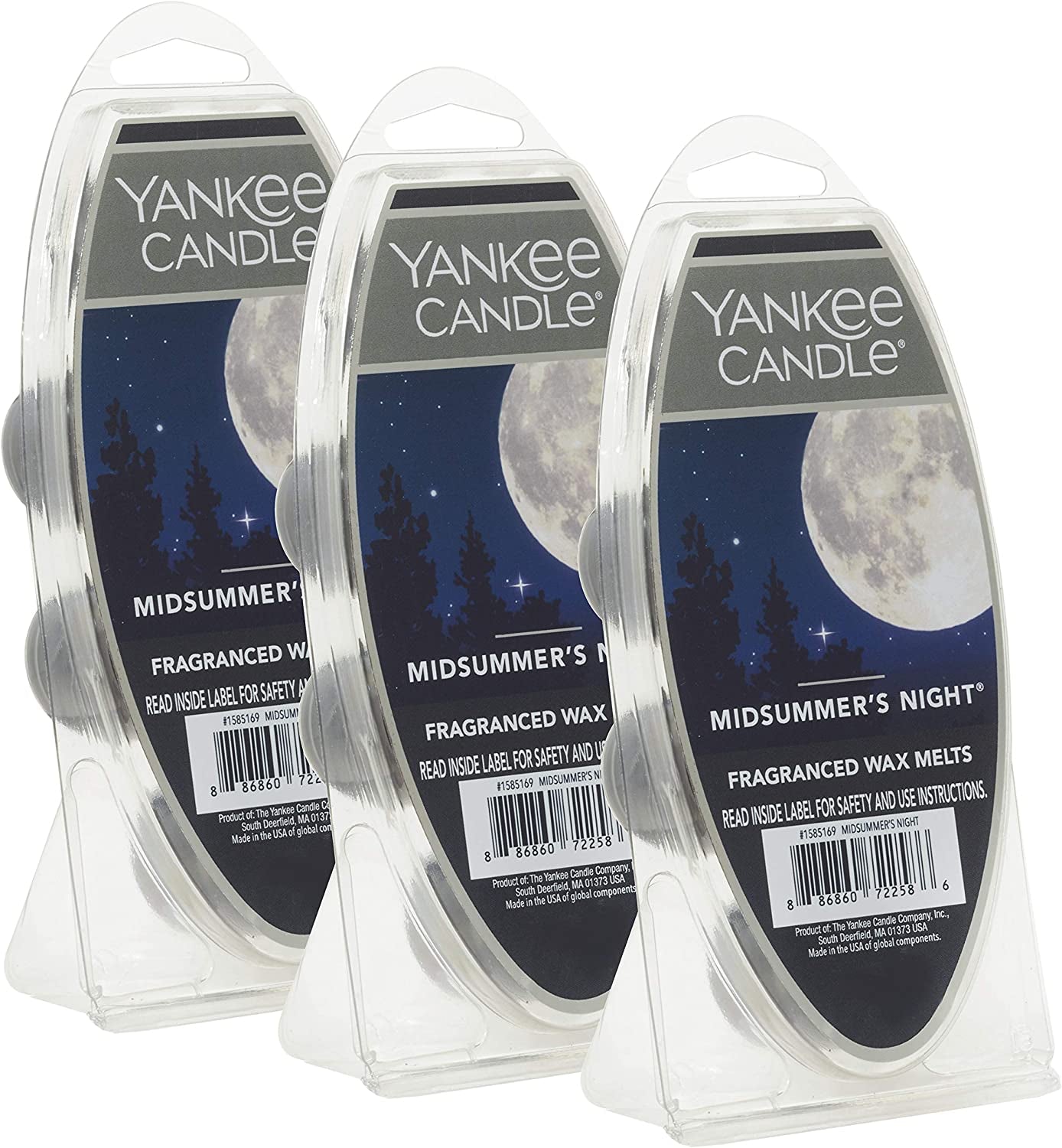 Yankee Candle Home Sweet Home Wax Melts, 3 Packs of 6 (18 Total) Home & Garden > Decor > Home Fragrances > Wax Tarts Yankee Candle Company MidSummer's Night