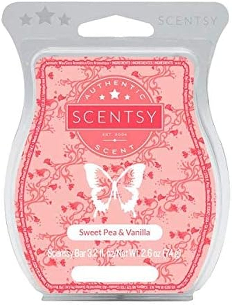 1 X Skinny Dippin' Scentsy Bar Wickless Candle Tart Warmer Wax 3.2 Fl Oz, 8 Squares Home & Garden > Decor > Home Fragrances > Wax Tarts Scentsy Sweet Pea and Vanilla