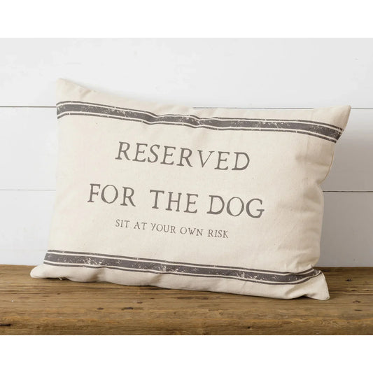 Reserved for the Dog/Cat Reversible Pillow