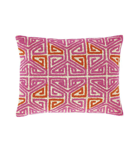 Carmen Embroidered Decorative Pillow