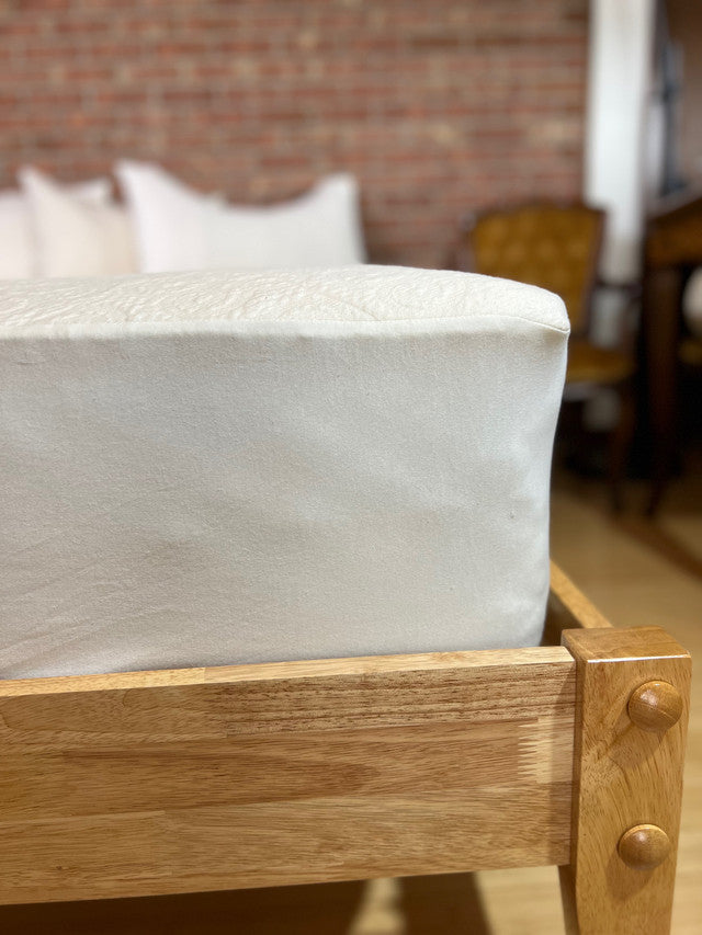 Suite Sleep Organic Cotton Knit Mattress Protector