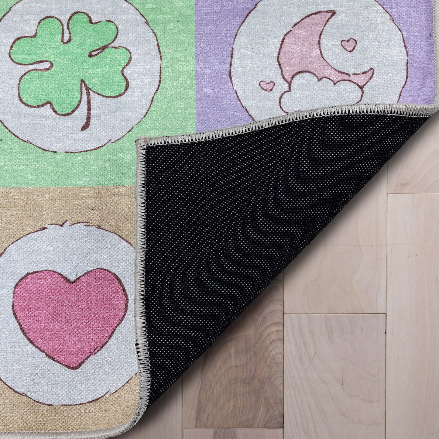 Care Bears Baby Badges Multi Area Rug By Well Woven