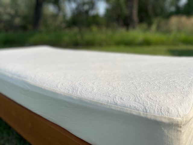 Suite Sleep Organic Cotton Knit Mattress Protector