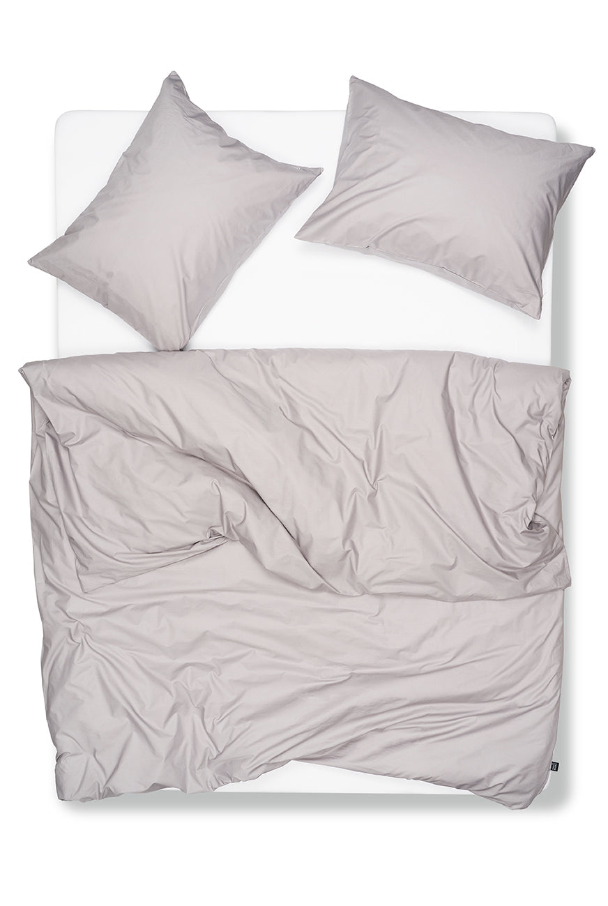 "Grey" Pima Cotton Percale Bedding