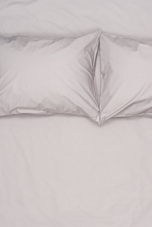 "Grey" Pima Cotton Percale Bedding