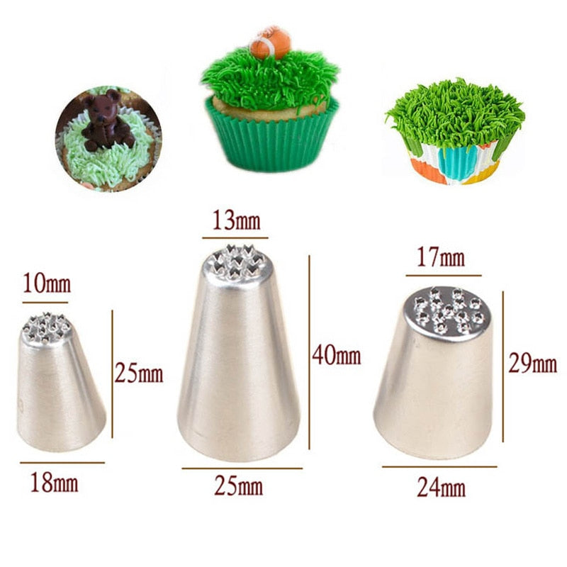 3pcs/5pcs/7pcs Cream Pastry Decorating Tips Set Stainless Steel Russian Tulip Icing Piping Cake Nozzles Cupcake Baking Tools - YourStore YourStore janette_blakely 0 3pcs/5pcs/7pcs Cream Pastry Decorating Tips Set Stainless Steel Russian Tulip Icing Piping Cake Nozzles Cupcake Baking Tools