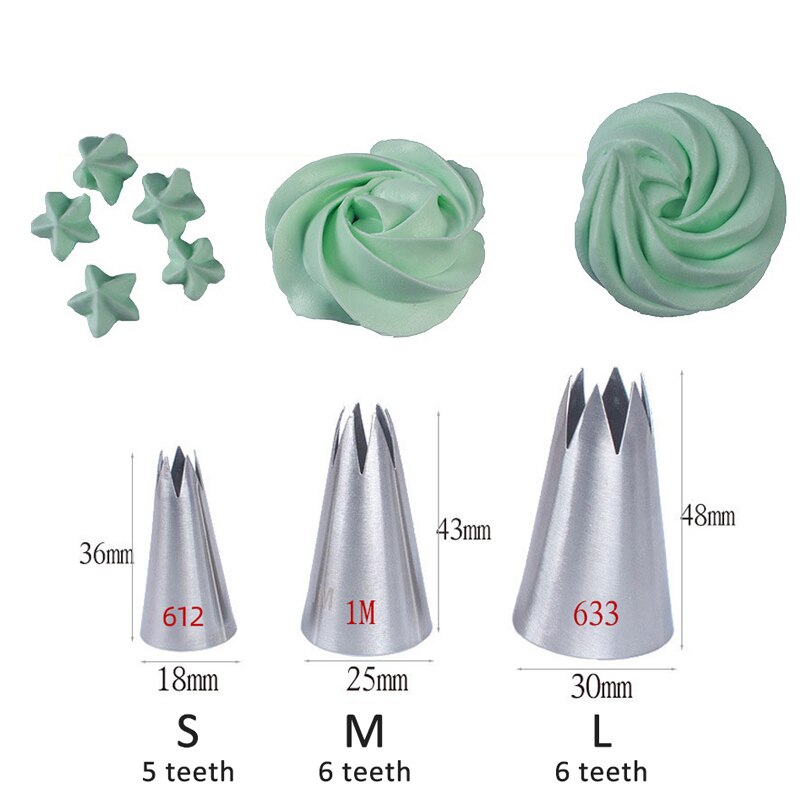 3pcs/5pcs/7pcs Cream Pastry Decorating Tips Set Stainless Steel Russian Tulip Icing Piping Cake Nozzles Cupcake Baking Tools - YourStore YourStore janette_blakely 0 3pcs/5pcs/7pcs Cream Pastry Decorating Tips Set Stainless Steel Russian Tulip Icing Piping Cake Nozzles Cupcake Baking Tools