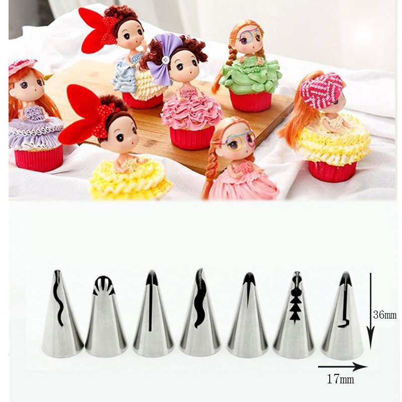 3pcs/5pcs/7pcs Cream Pastry Decorating Tips Set Stainless Steel Russian Tulip Icing Piping Cake Nozzles Cupcake Baking Tools - YourStore YourStore janette_blakely 0 3pcs/5pcs/7pcs Cream Pastry Decorating Tips Set Stainless Steel Russian Tulip Icing Piping Cake Nozzles Cupcake Baking Tools