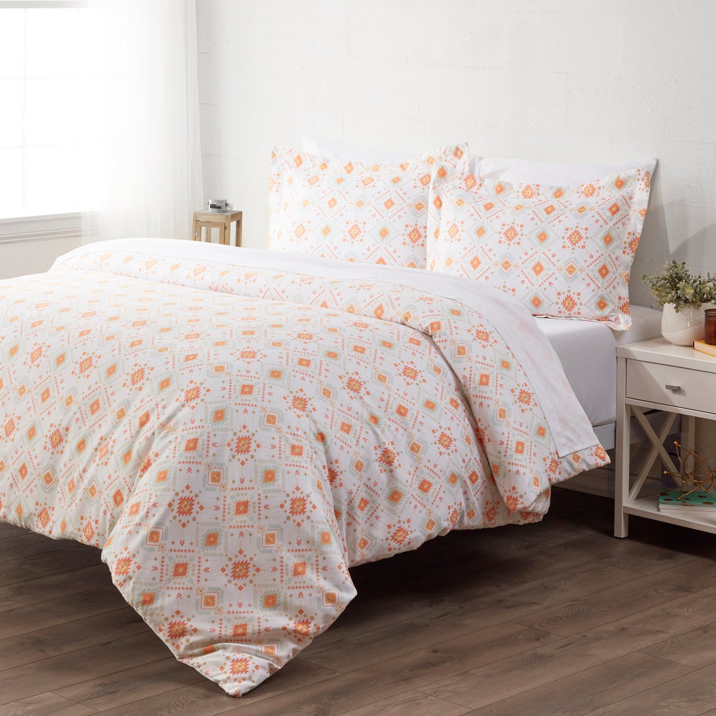 Aztec Dreams Pattern 3-Piece Duvet Cover Set
