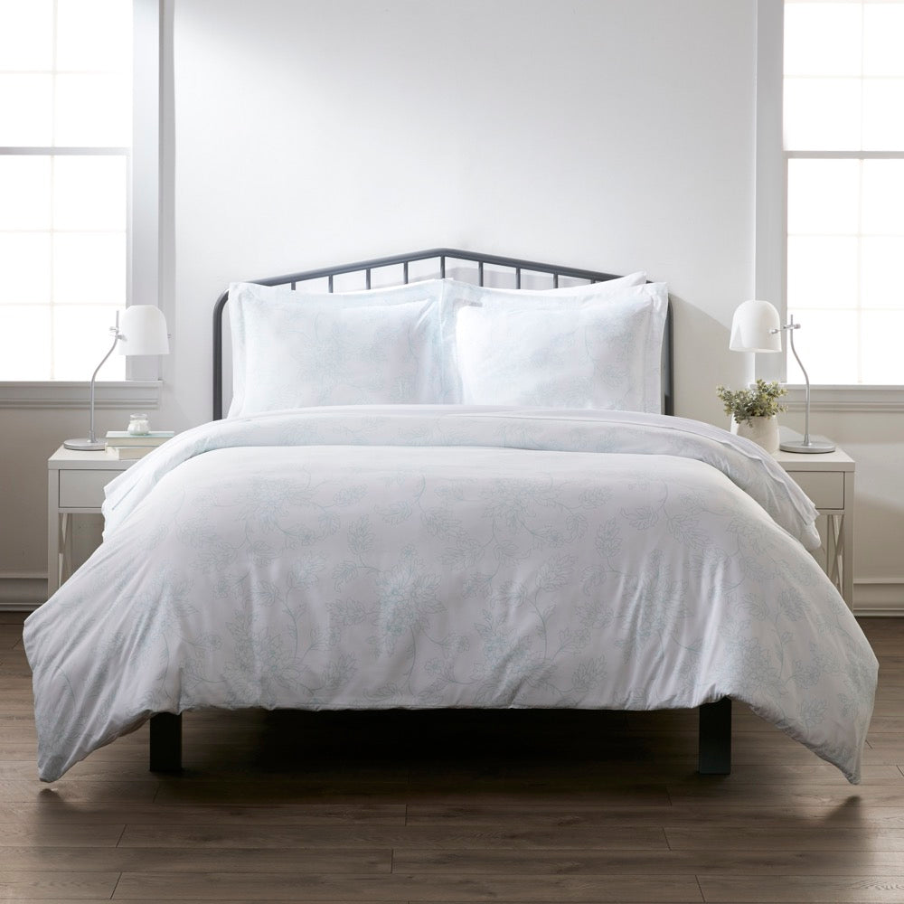 Vines Pattern 3-Piece Duvet Cover Set