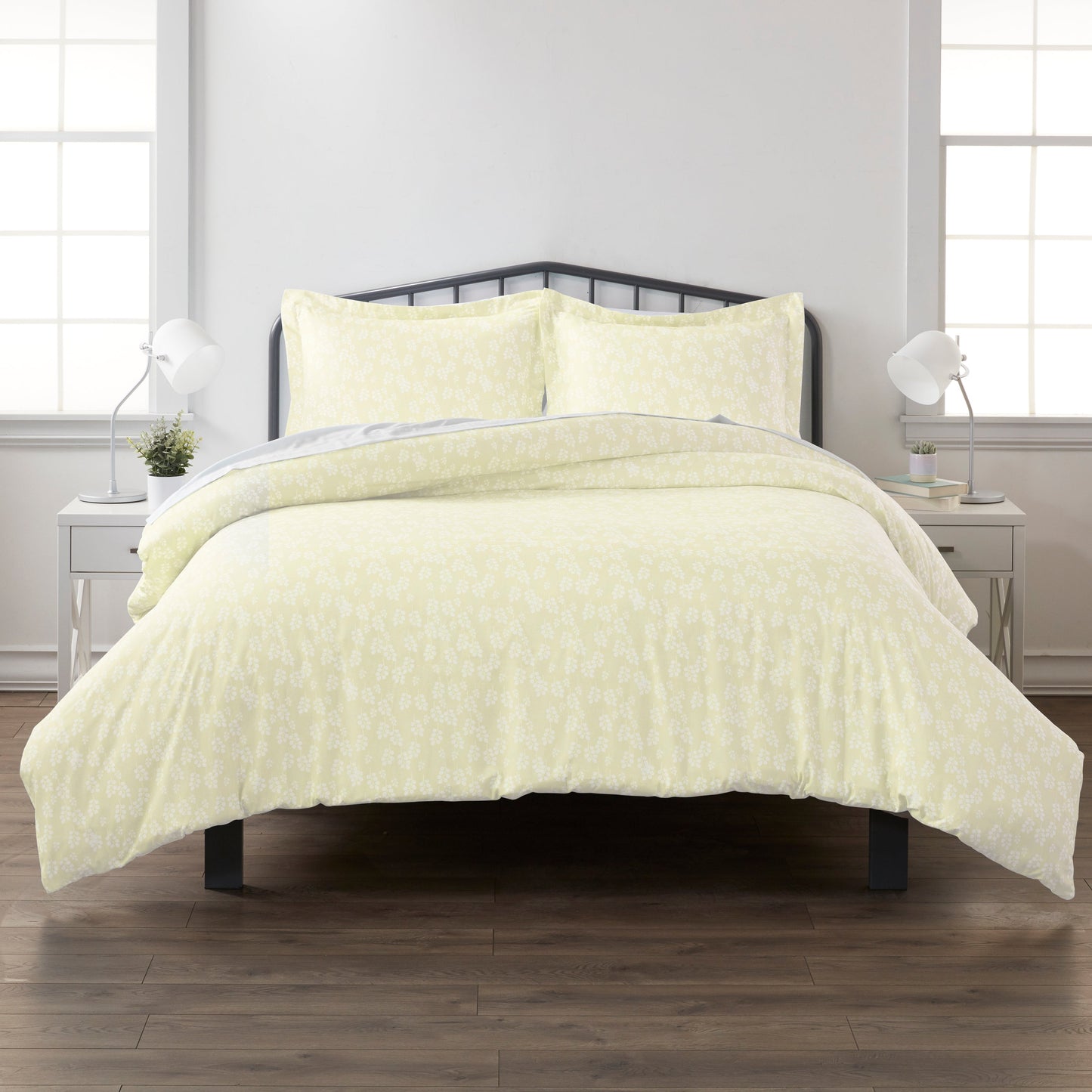 Wheatfield Pattern 3-Piece Duvet Cover Set