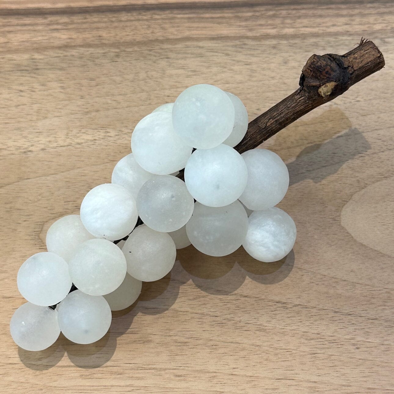 White Grapes Italian Alabaster Stone Fruit
