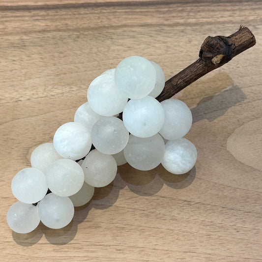 White Grapes Italian Alabaster Stone Fruit