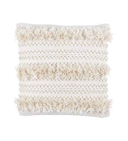 Zhara Ivory Indoor/Outdoor Decorative Pillow