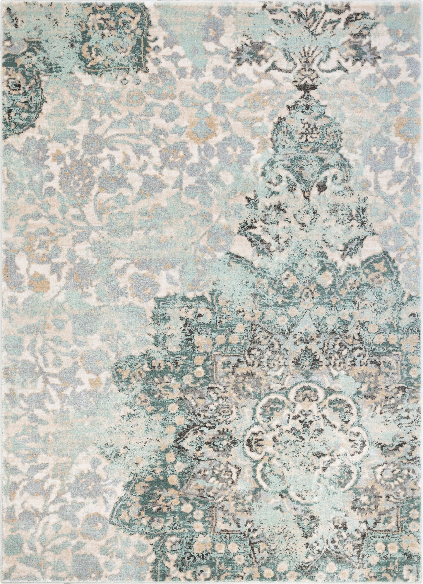 Ciato Blue Vintage Modern Rug