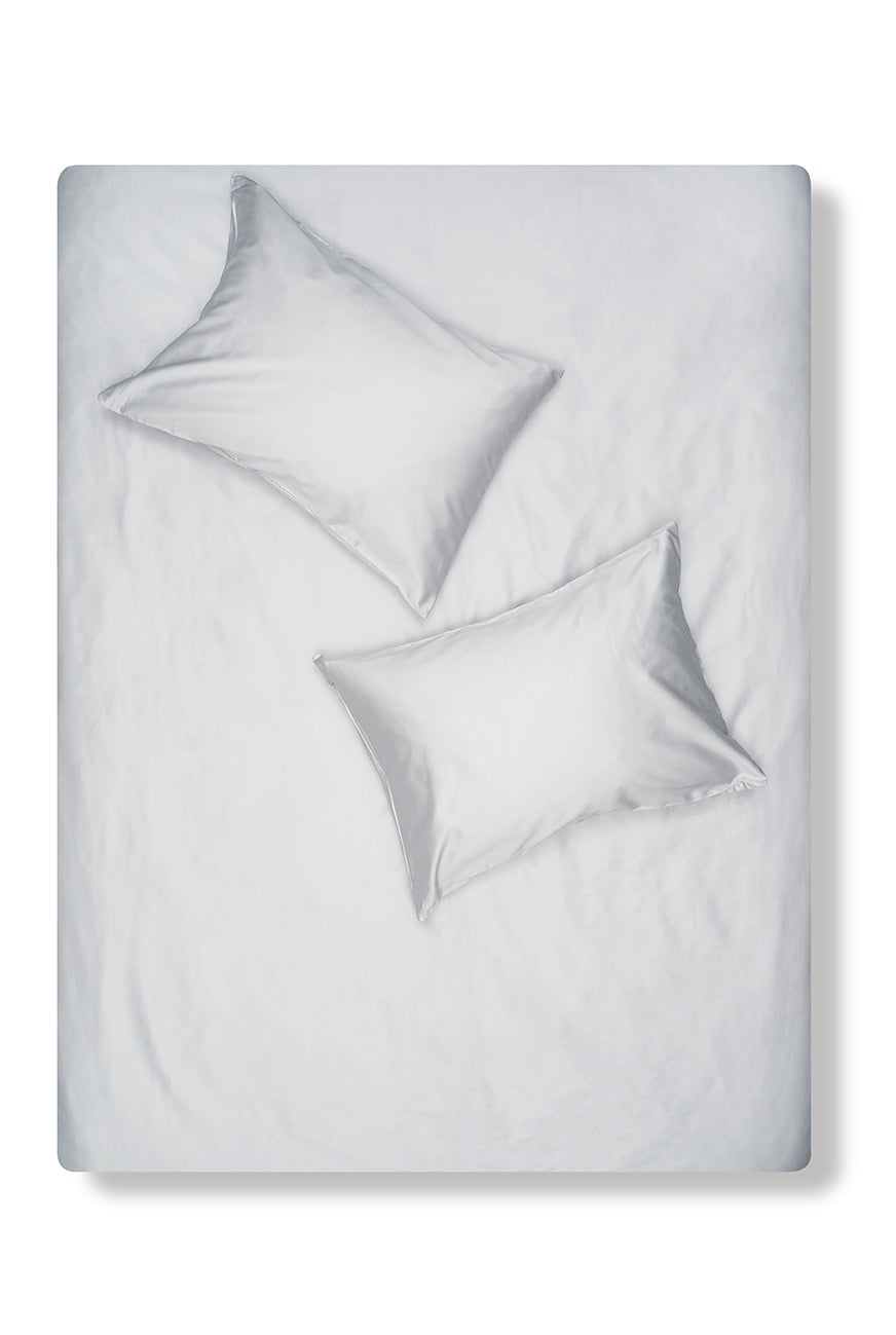 "Light Grey" Egyptian Cotton Sateen Bedding