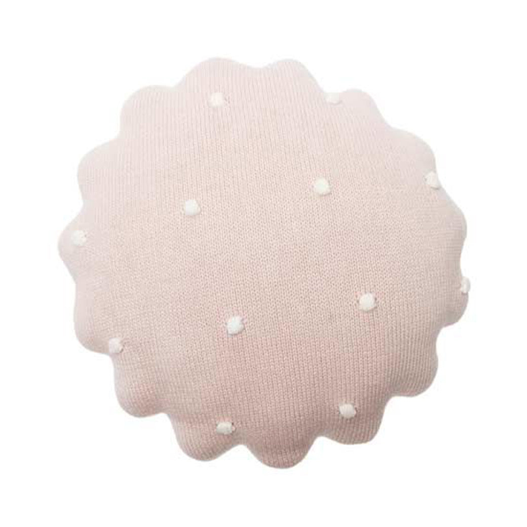 Round Knitted Cushion