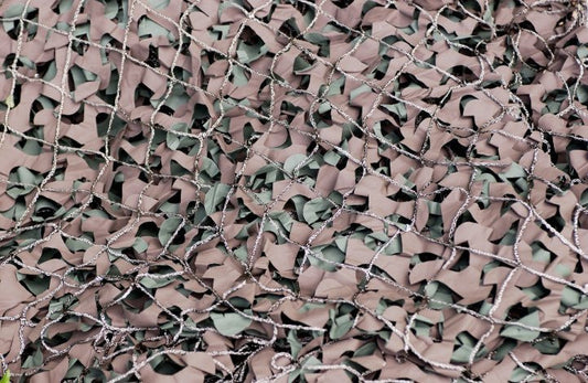 10' x 20' Military Camo Mesh Netting - Woodland - GhillieSuitShop