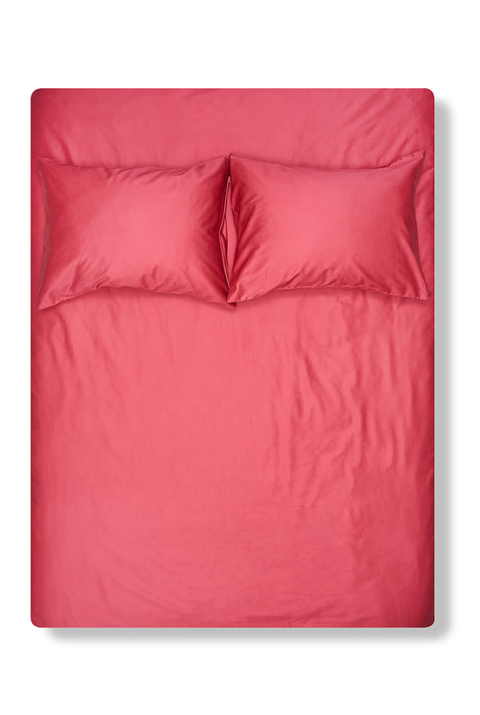 Magenta Egyptian Cotton Sateen Bedding-Egyptian Cotton Sateen Duvet Covers-ZigZagZurich