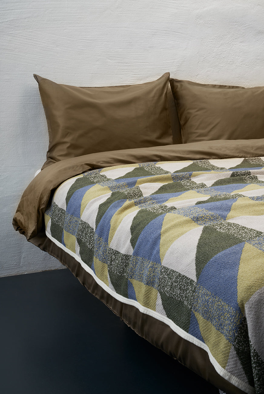 "Olive" Egyptian Cotton Sateen Bedding