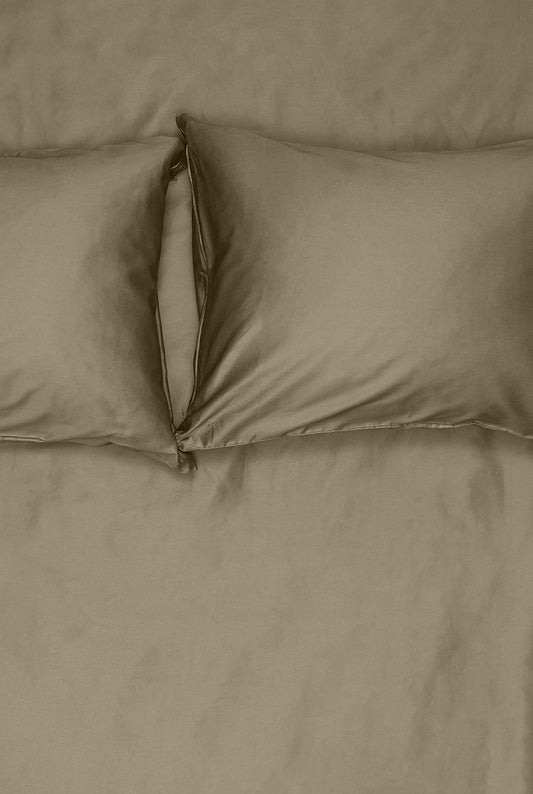 "Olive" Egyptian Cotton Sateen Bedding