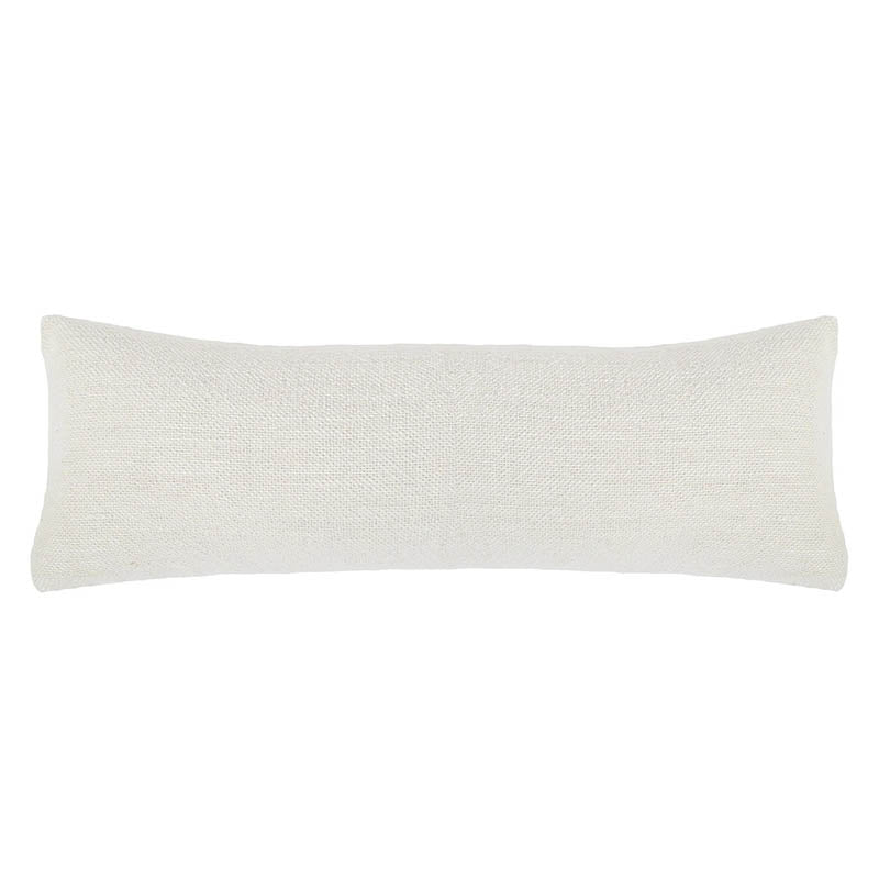 Turtle Bay Lumbar Pillow in Cream by Pom Pom at Home