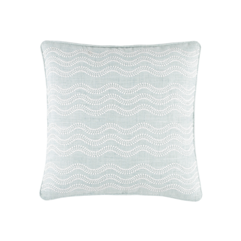 Riverside Indoor/Outdoor Pillow - Sky Blue