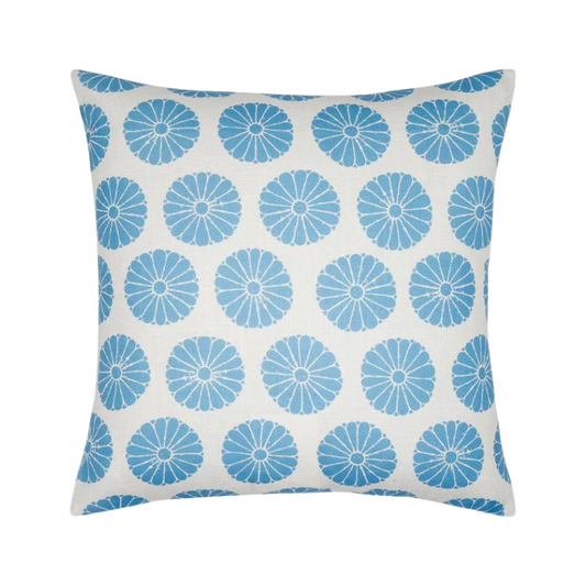 Aleesa Light Indigo Outdoor Pillow with Insert by John Robshaw