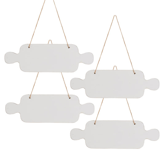 Sublimation Hanging Frames MDF White Candy Shape 4 Pack