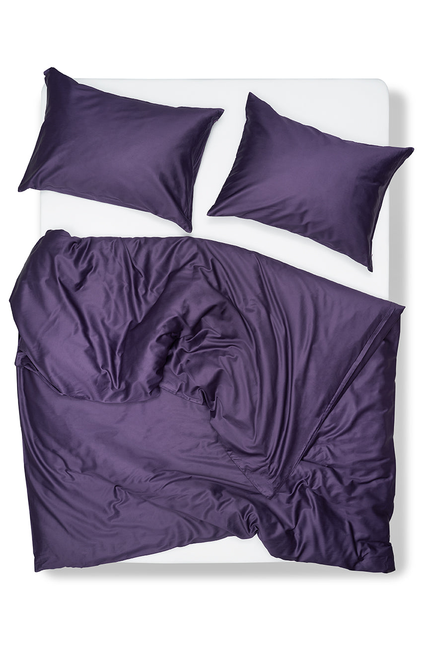 "Purple" Egyptian Cotton Sateen Bedding